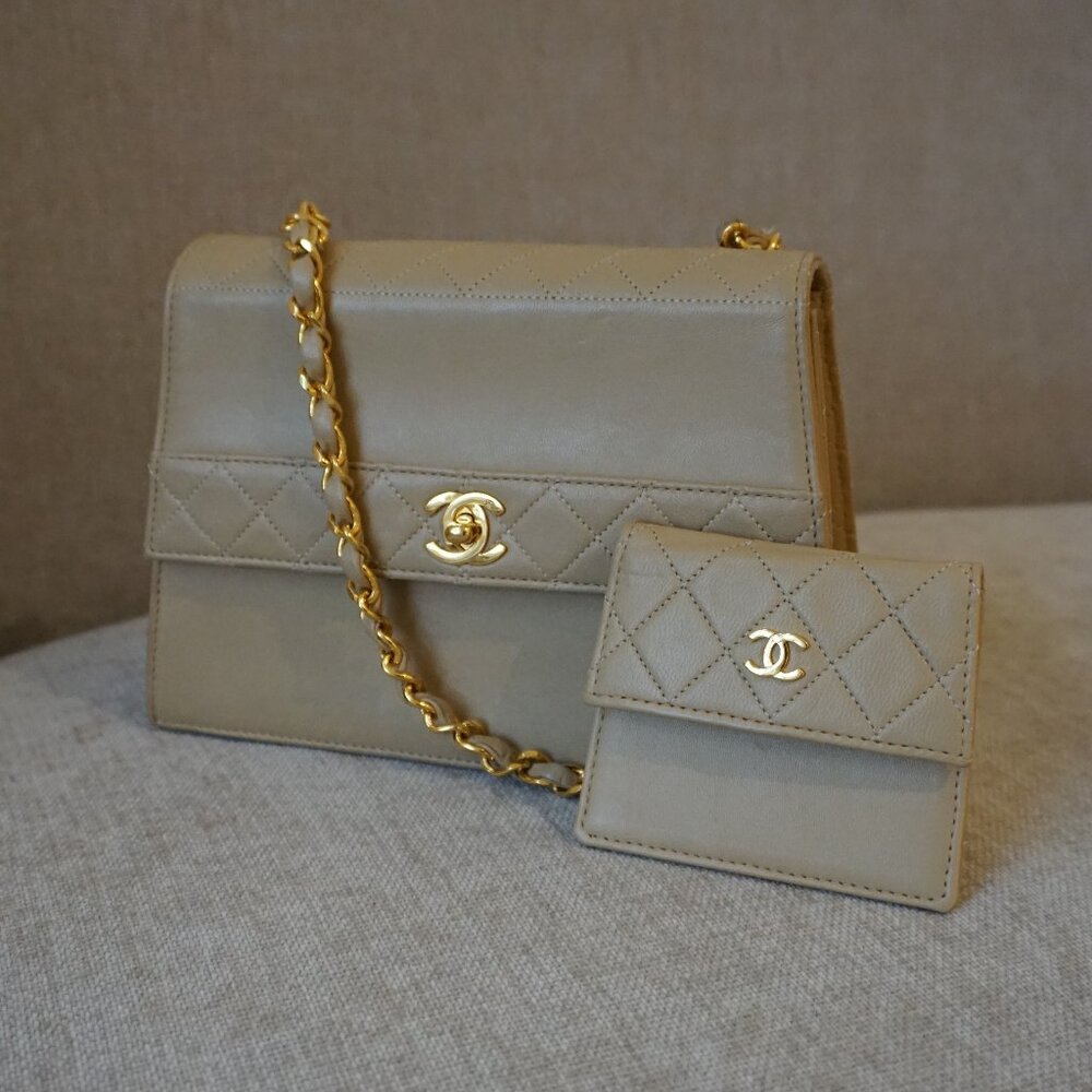 Chanel Quilted Trapezoid Flap